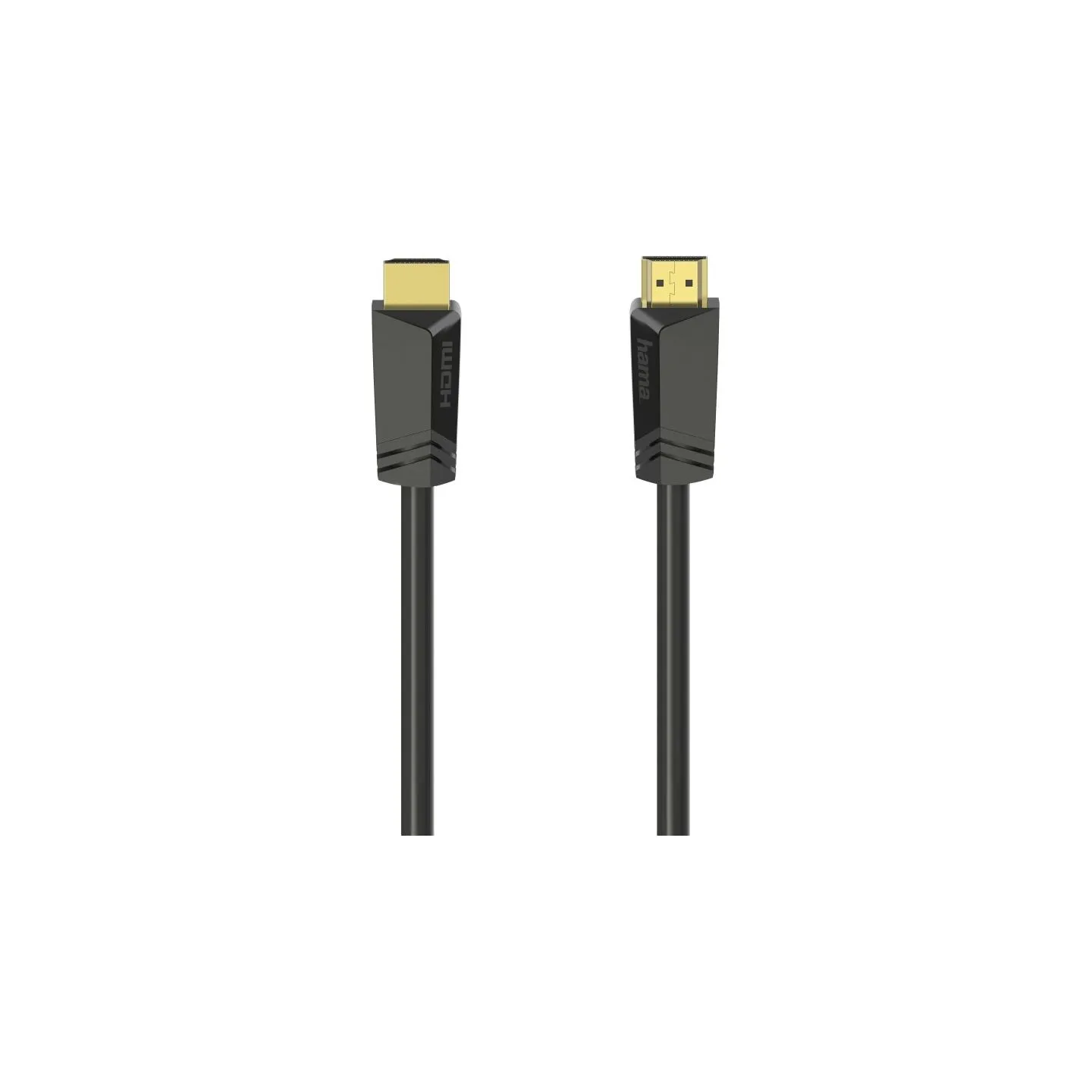 Hama 00205008 High-speed HDMI Cable, Plug - Plug 4K Ethernet, Gold-plated 7.5m