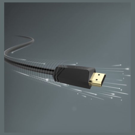 Hama 00205008 High-speed HDMI Cable, Plug - Plug 4K Ethernet, Gold-plated 7.5m