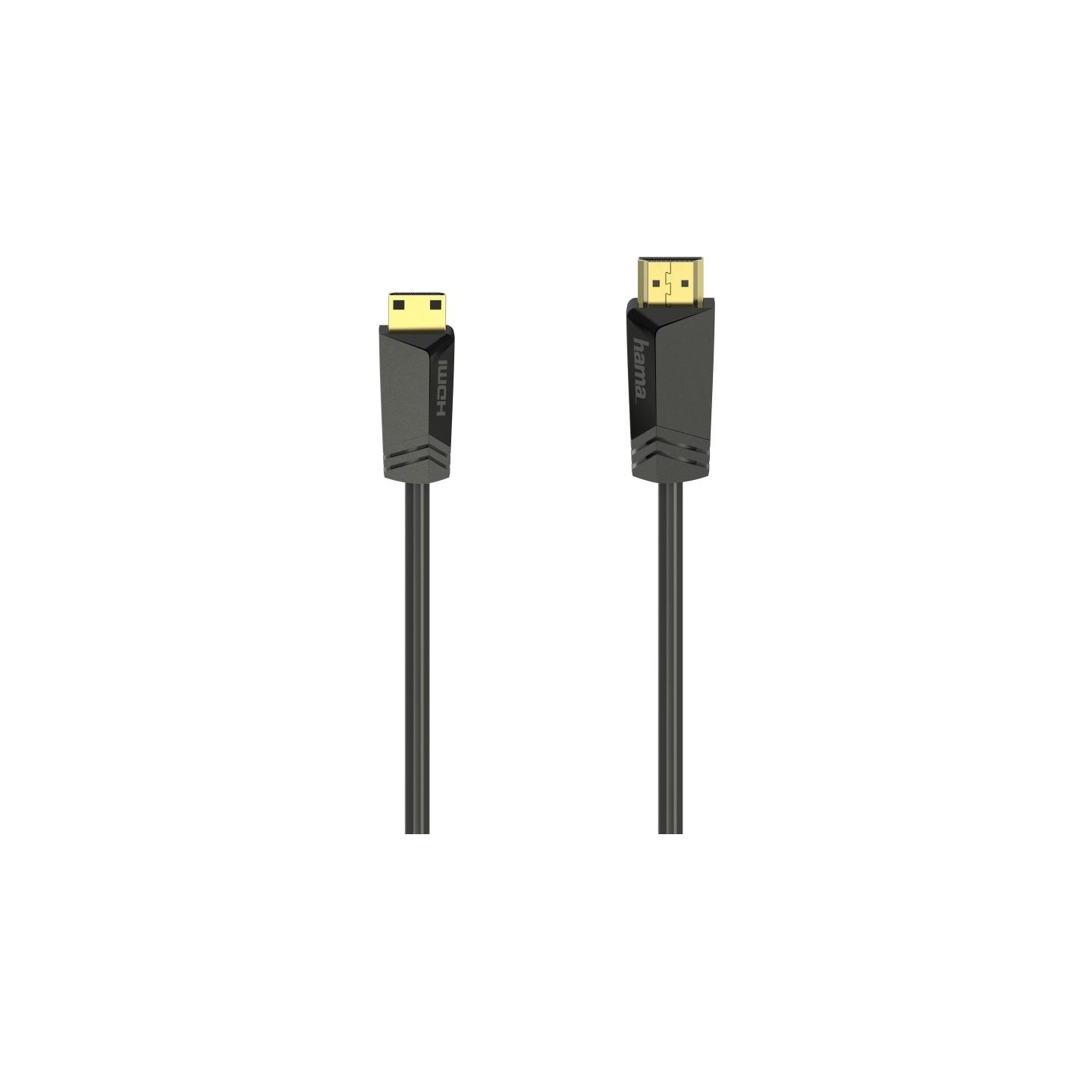 Hama 00205015 High Speed HDMI Cable, Plug Type-A - Plug Type-C (Mini), Ethernet 1.5m