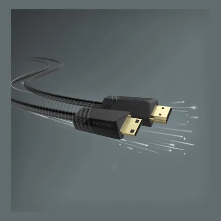 Hama 00205015 High Speed HDMI Cable, Plug Type-A - Plug Type-C (Mini), Ethernet 1.5m
