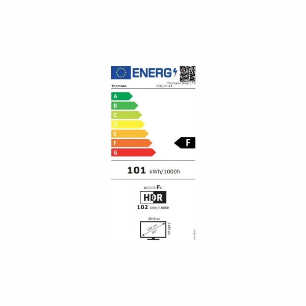 Thomson 65" QLED UHD GOOGLE SMART TV