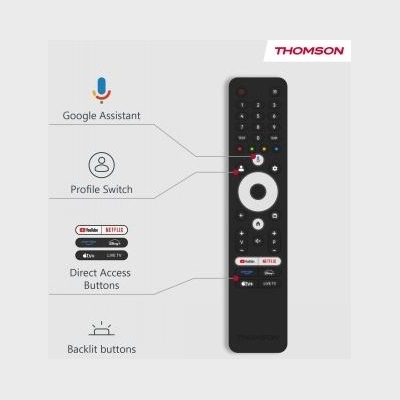 Thomson TV Set|THOMSON|65 "|4K Ultra HD|3840 x 2160 pixels|Flat|QLED|65QG5C14