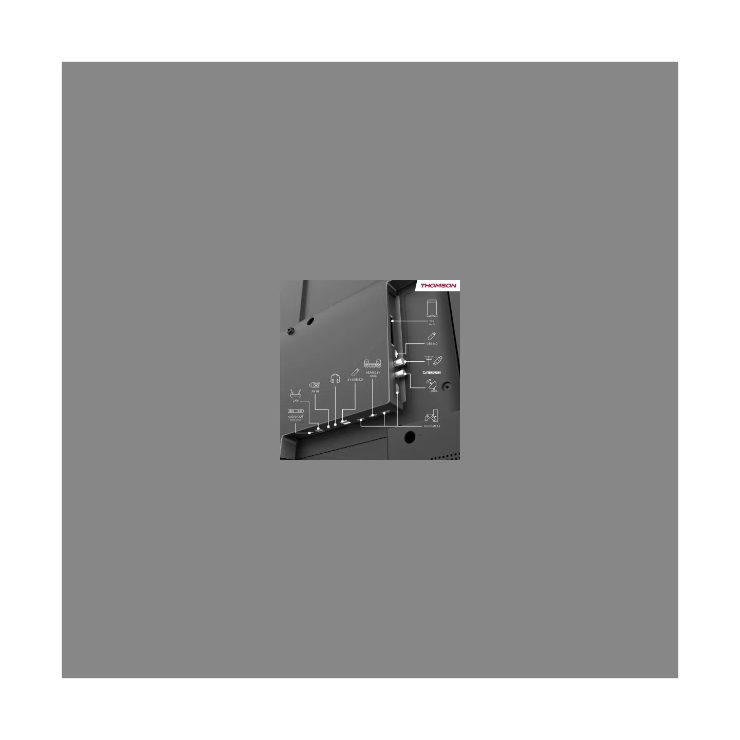 Thomson TV Set|THOMSON|65 "|4K Ultra HD|3840 x 2160 pixels|Flat|QLED|65QG5C14