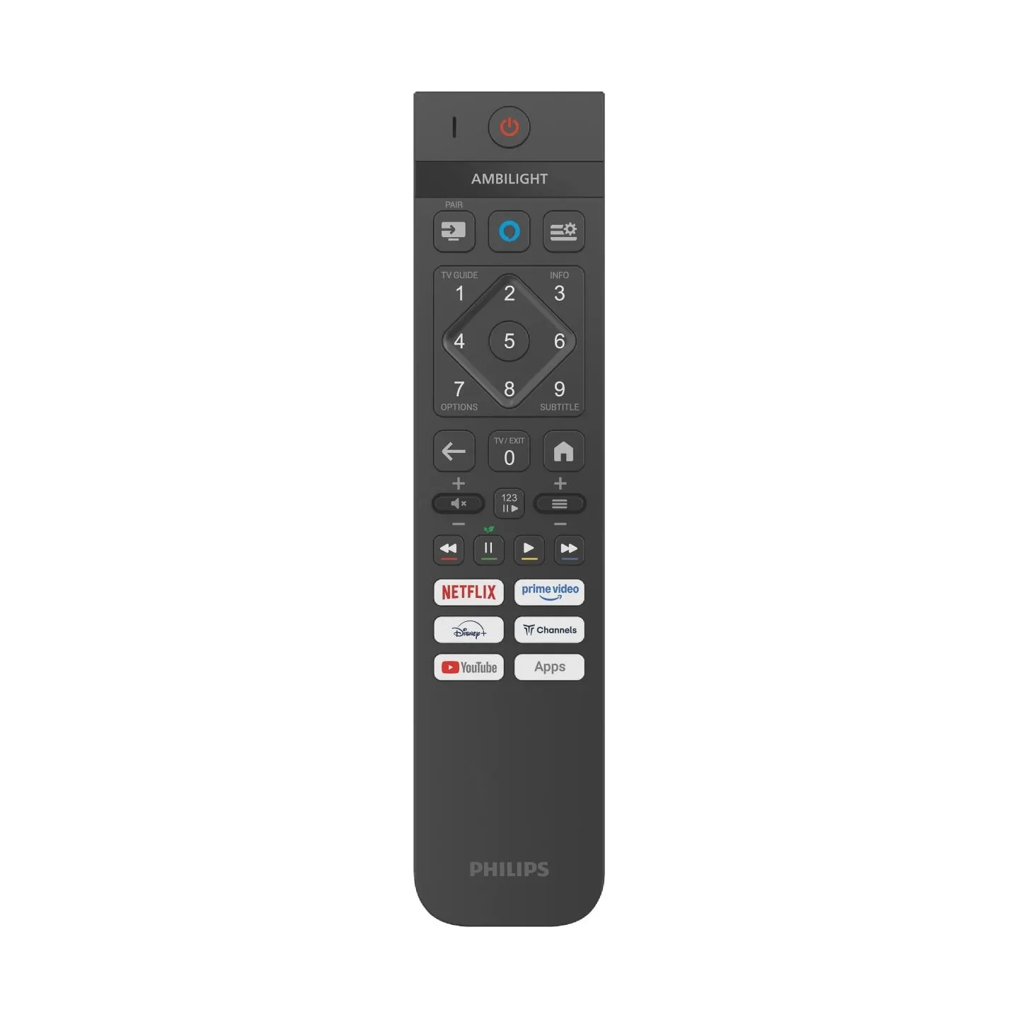Philips OLED 4K Ambilight TV | 55OLED770/12 | 55 | Smart TV | TITAN OS | UHD | Grey