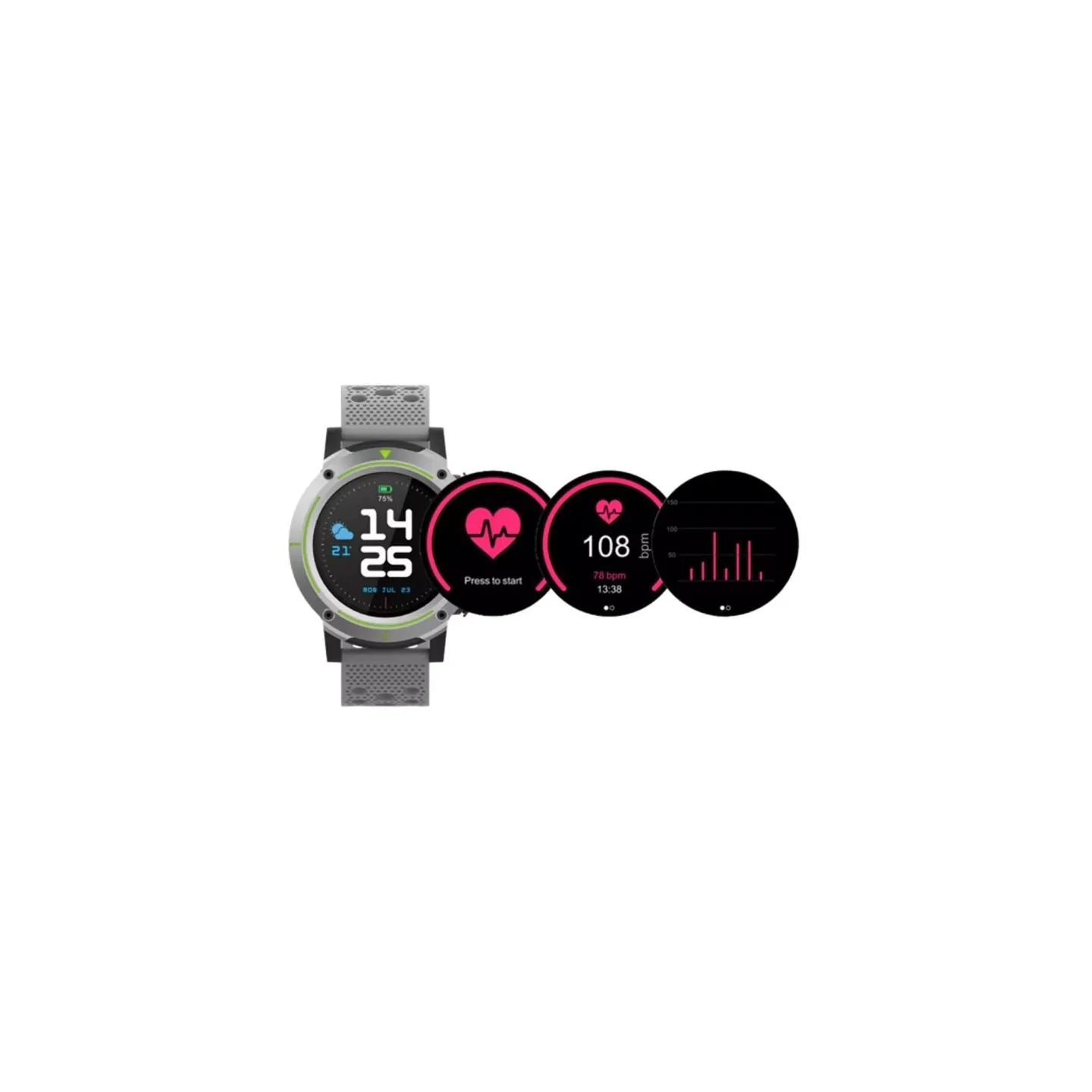 Denver SW-510 grey+grey strap