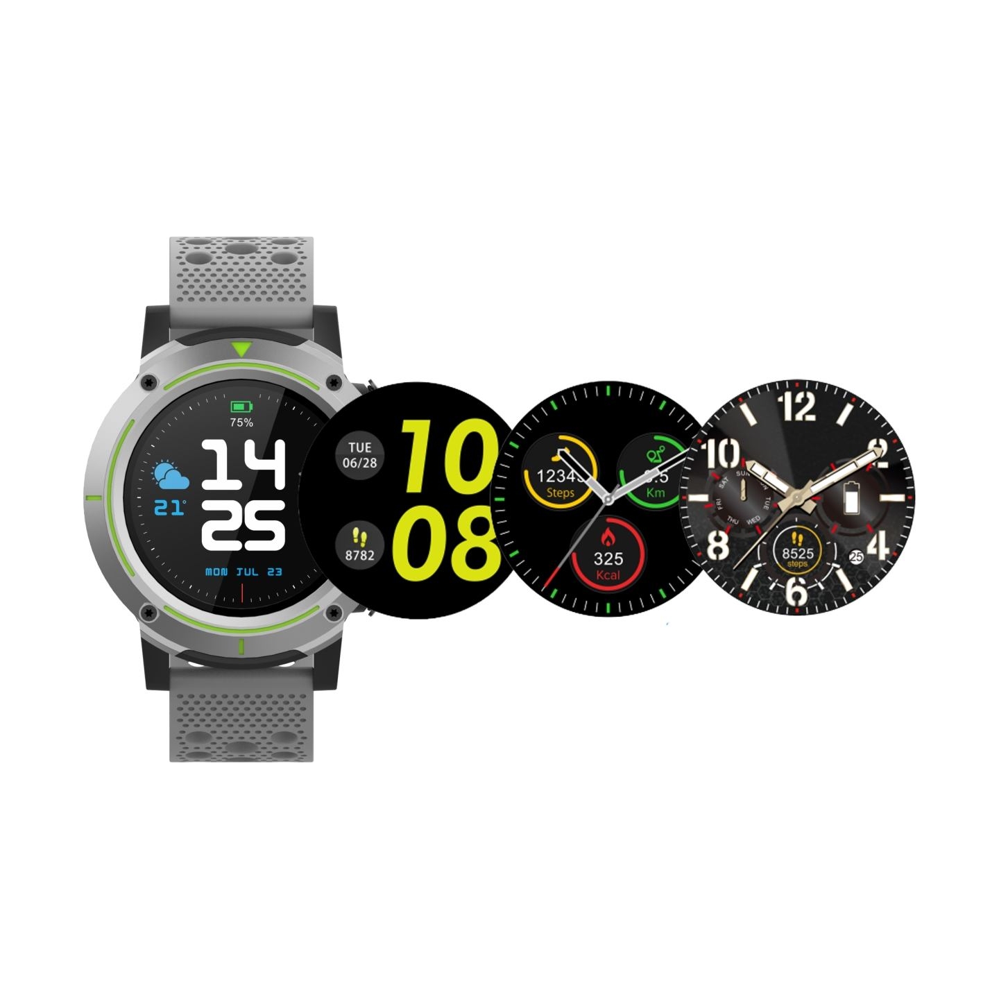 Denver SW-510 grey+grey strap