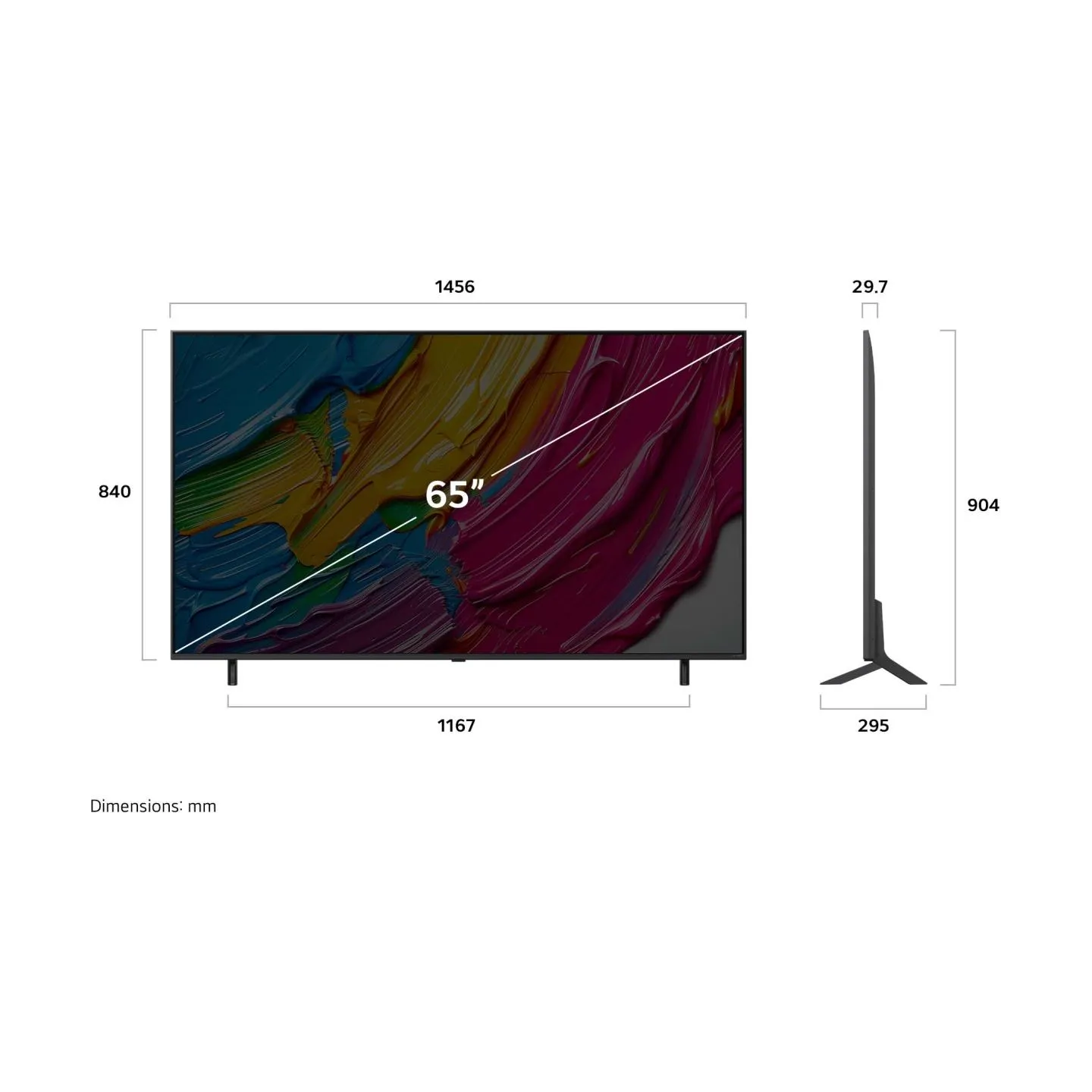 LG 65QNED80A3A 65inch 4K QNED TV