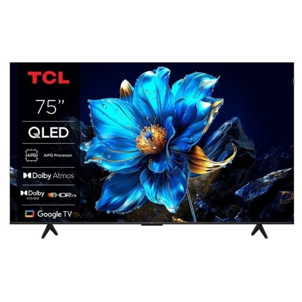 TCL 4K QLED TV | 75T69C | 75 | Smart TV | Google TV | UHD