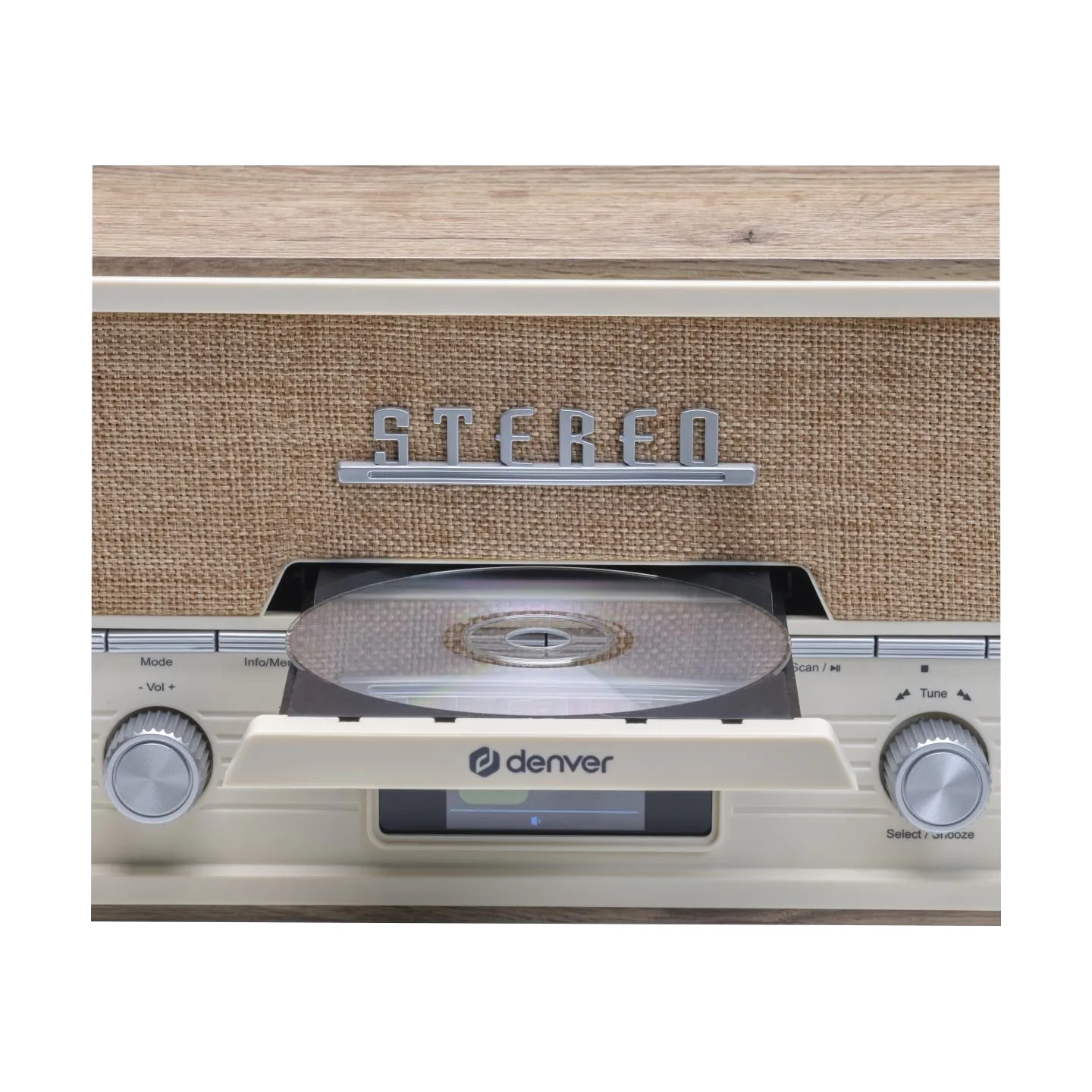 Denver MDA-525LW Light Wood