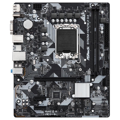 Asrock Motherboard B760M-HDV/M.2 D4 s1700 2DDR4 DP/HDMI mATX
