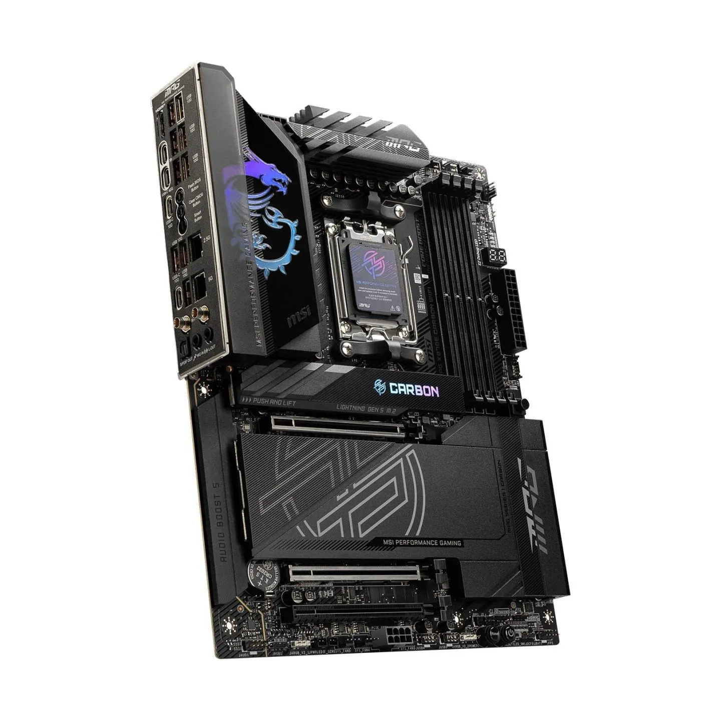 MSI Motherboard MPG X870E CARBON WIFI AM5 4DDR5 ATX