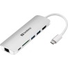 Sandberg USB-C Dock HDMI+LAN+SD+USB 61W