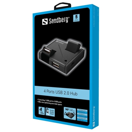 Sandberg 133-67 USB Hub 4 Ports