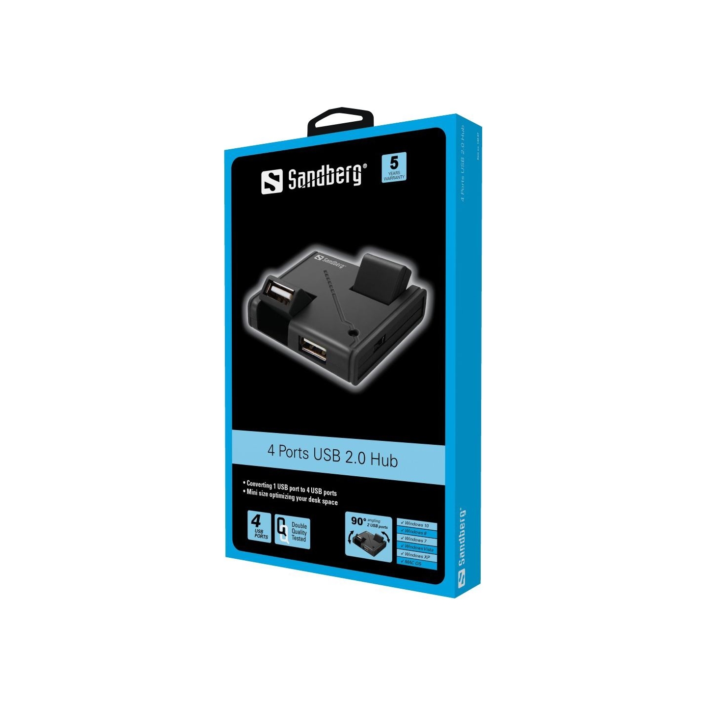 Sandberg 133-67 USB Hub 4 Ports
