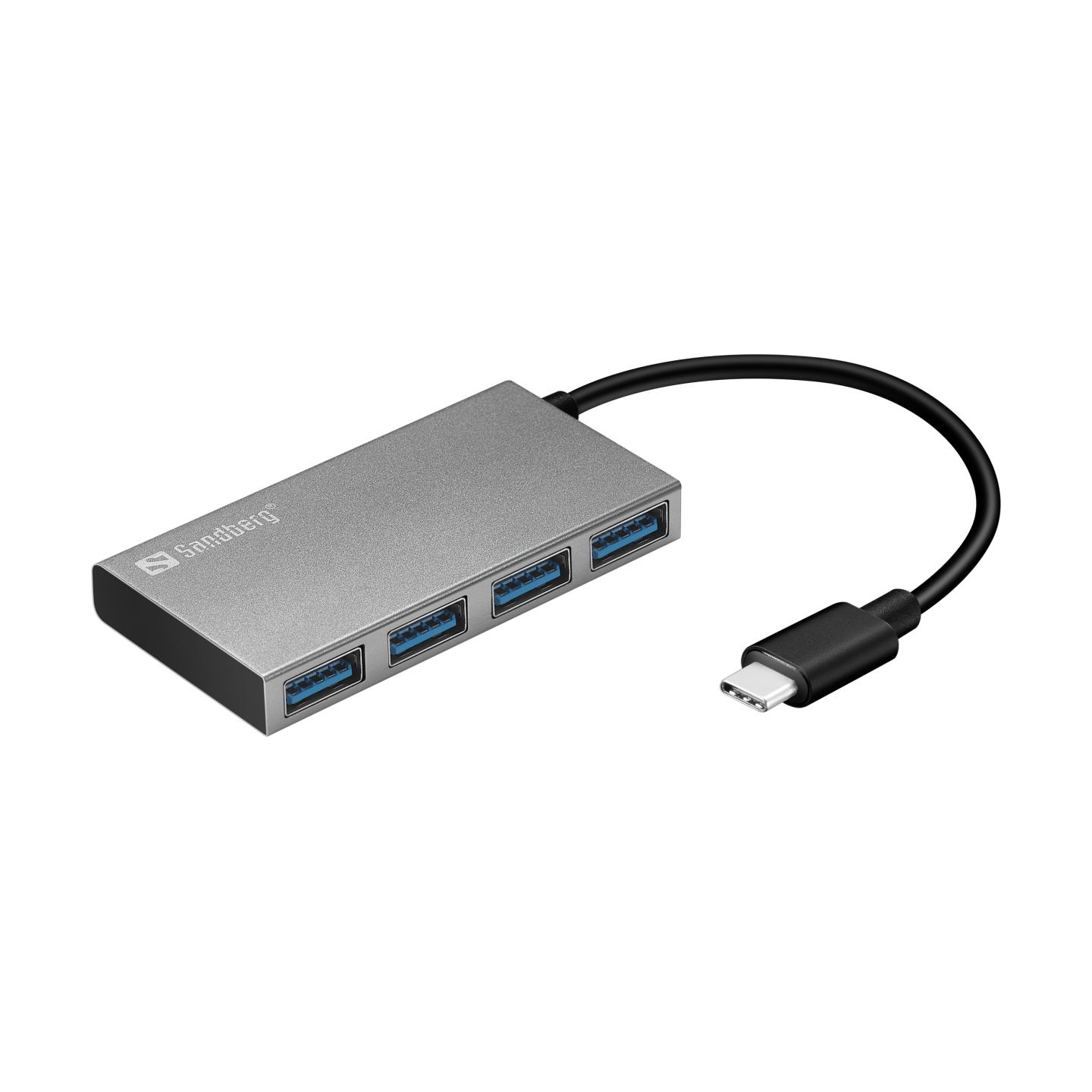 Sandberg 136-20 USB-C to 4 xUSB 3.0 Pocket Hub