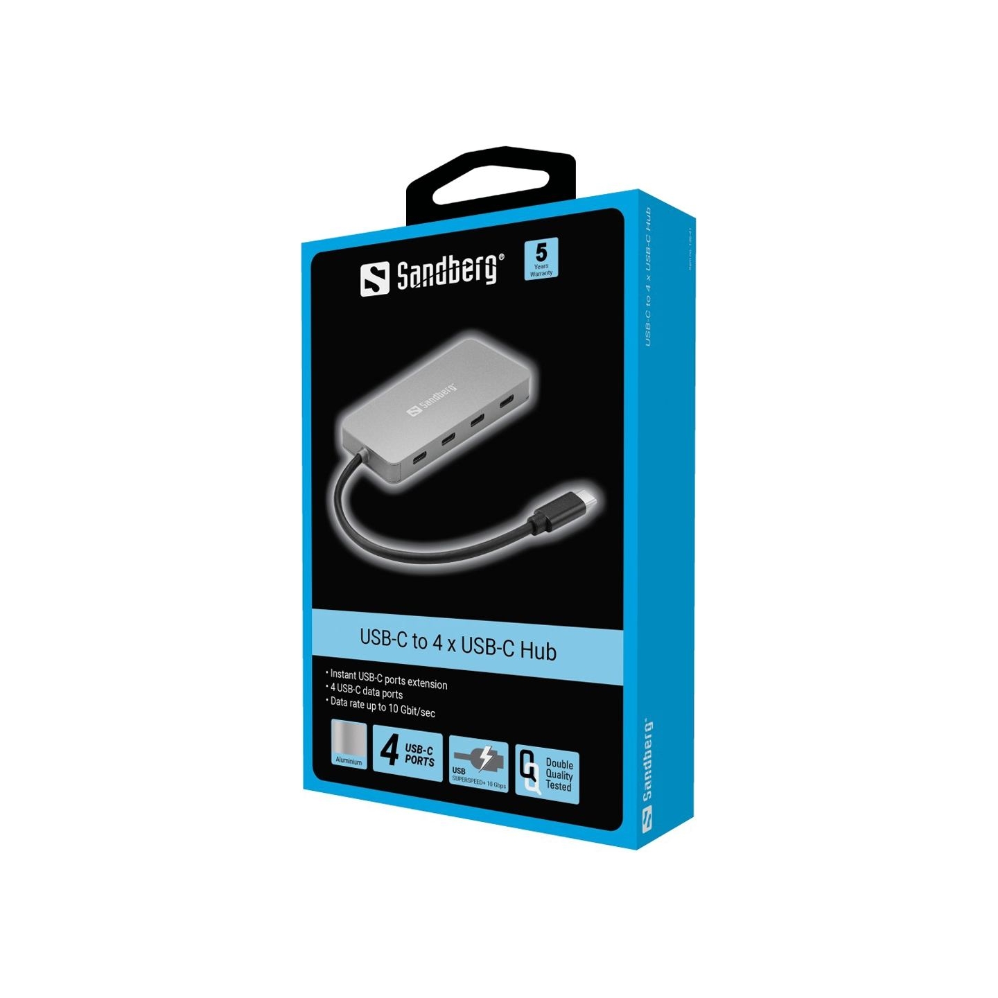 Sandberg 136-41 USB-C to 4 x USB-C Hub