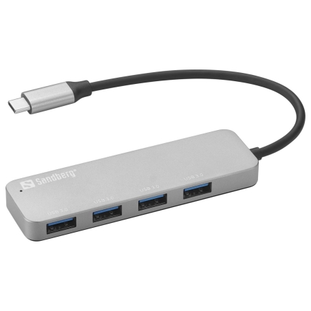 Sandberg 336-20 USB-C to 4 x USB 3.0 Hub SAVER