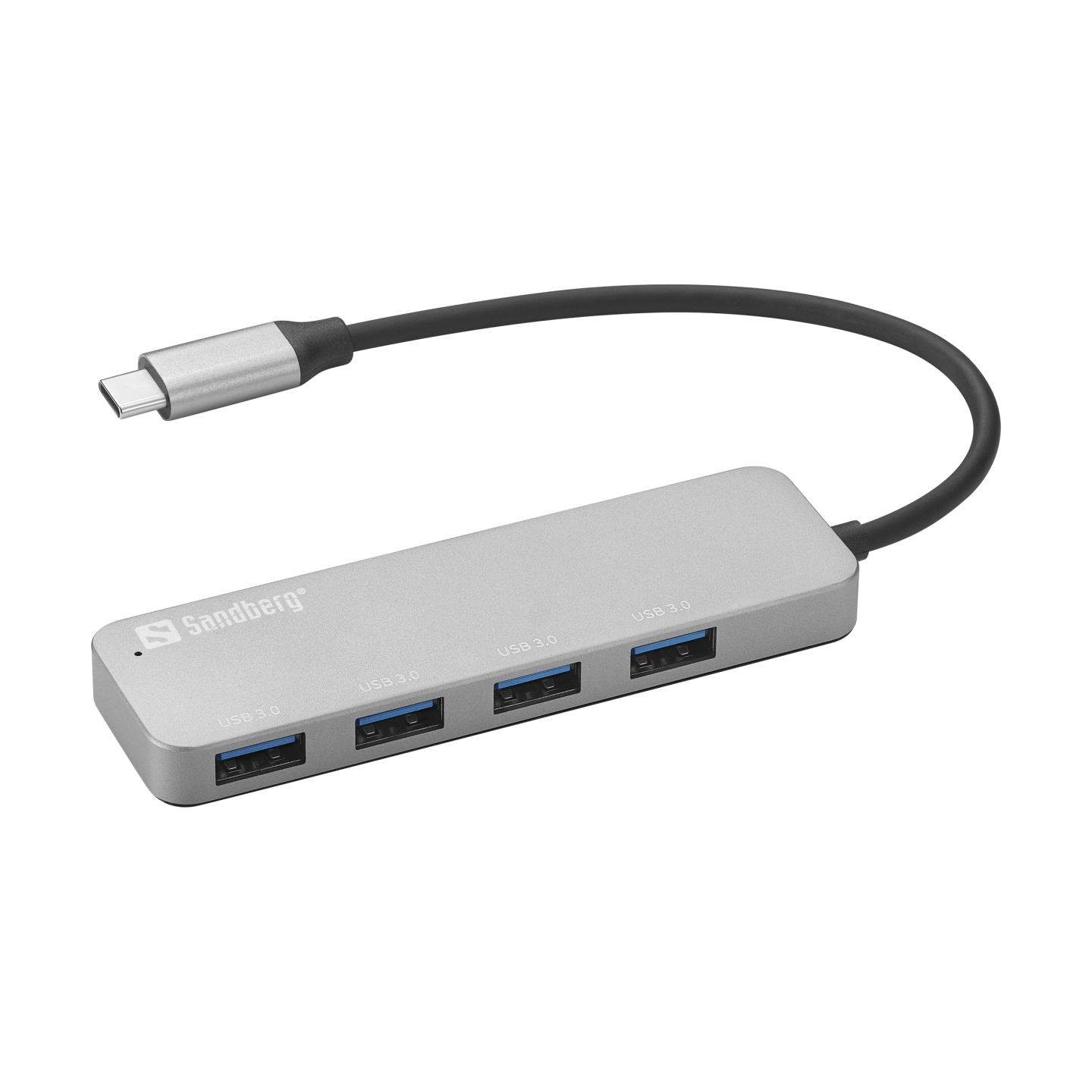 Sandberg 336-20 USB-C to 4 x USB 3.0 Hub SAVER