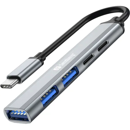 Sandberg 336-50 USB-C to 3xUSB-A+2xUSB-C Saver