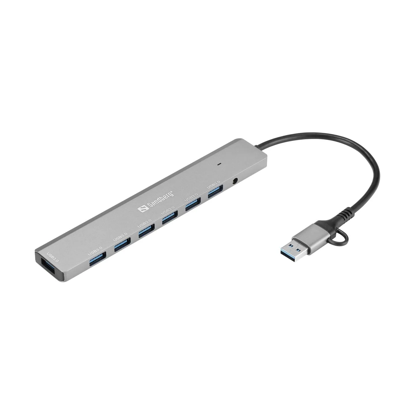 Sandberg 136-66 USB-C/A to 7 x USB 3.0 Hub