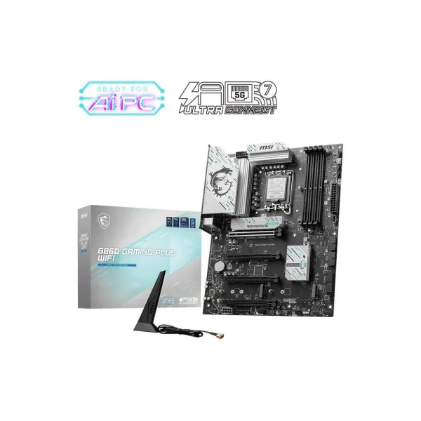 MSI Motherboard B860 GAMING PLUS WIFI s1851 4DDR5 ATX