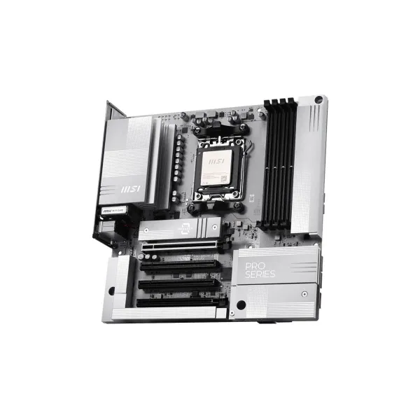 MSI PRO B850M-A WIFI PZ | Processor family AMD | Processor socket AM5 | DDR5 | Supported hard disk drive interfaces SATA, M.2 | 