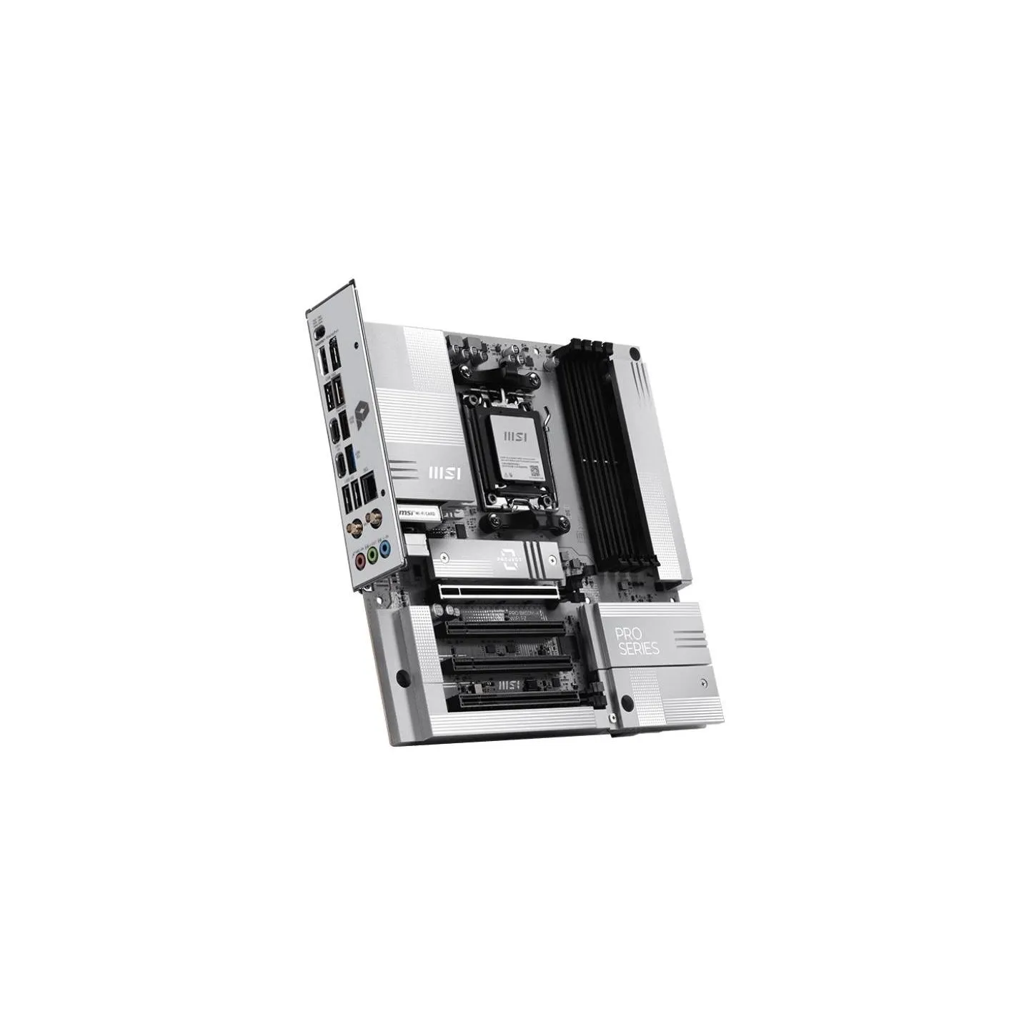 MSI PRO B850M-A WIFI PZ | Processor family AMD | Processor socket AM5 | DDR5 | Supported hard disk drive interfaces SATA, M.2 | 