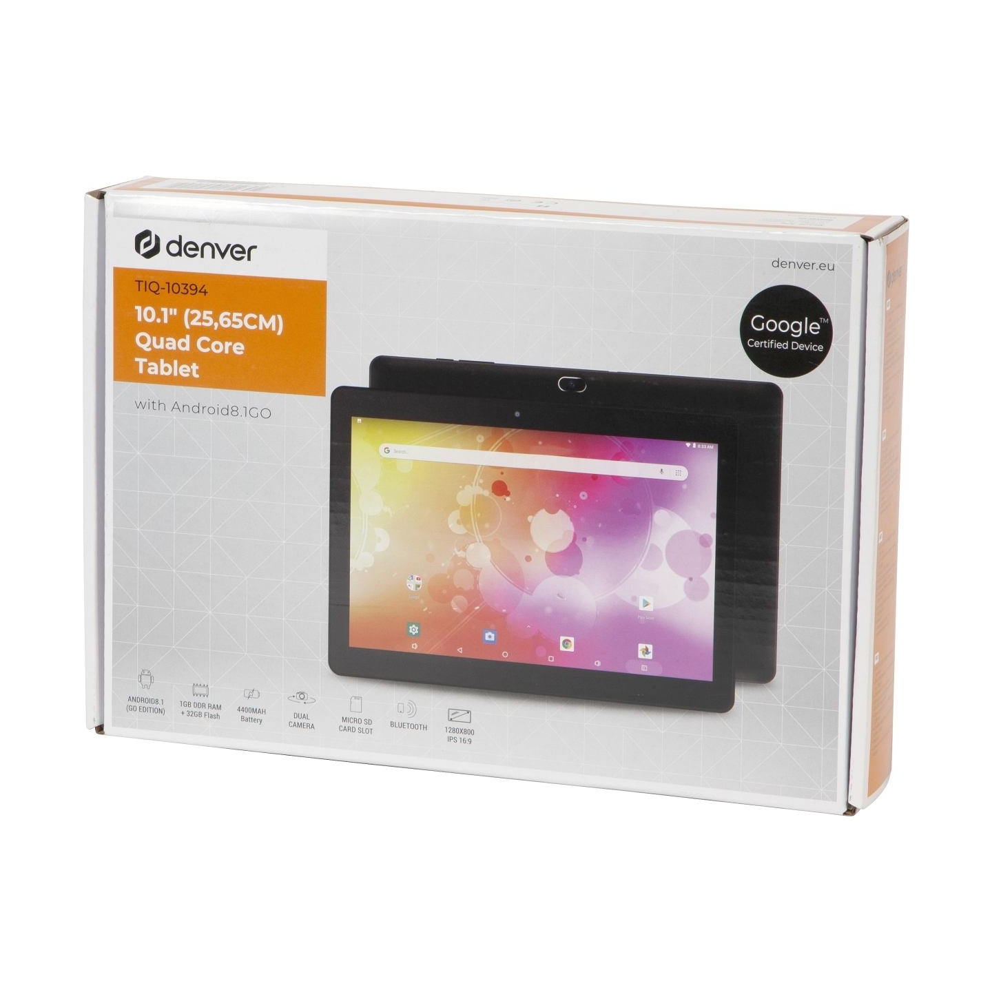 Denver TIQ-10394 10.1/32GB/1GBWI-FI/ANDROID8.1/BLACK