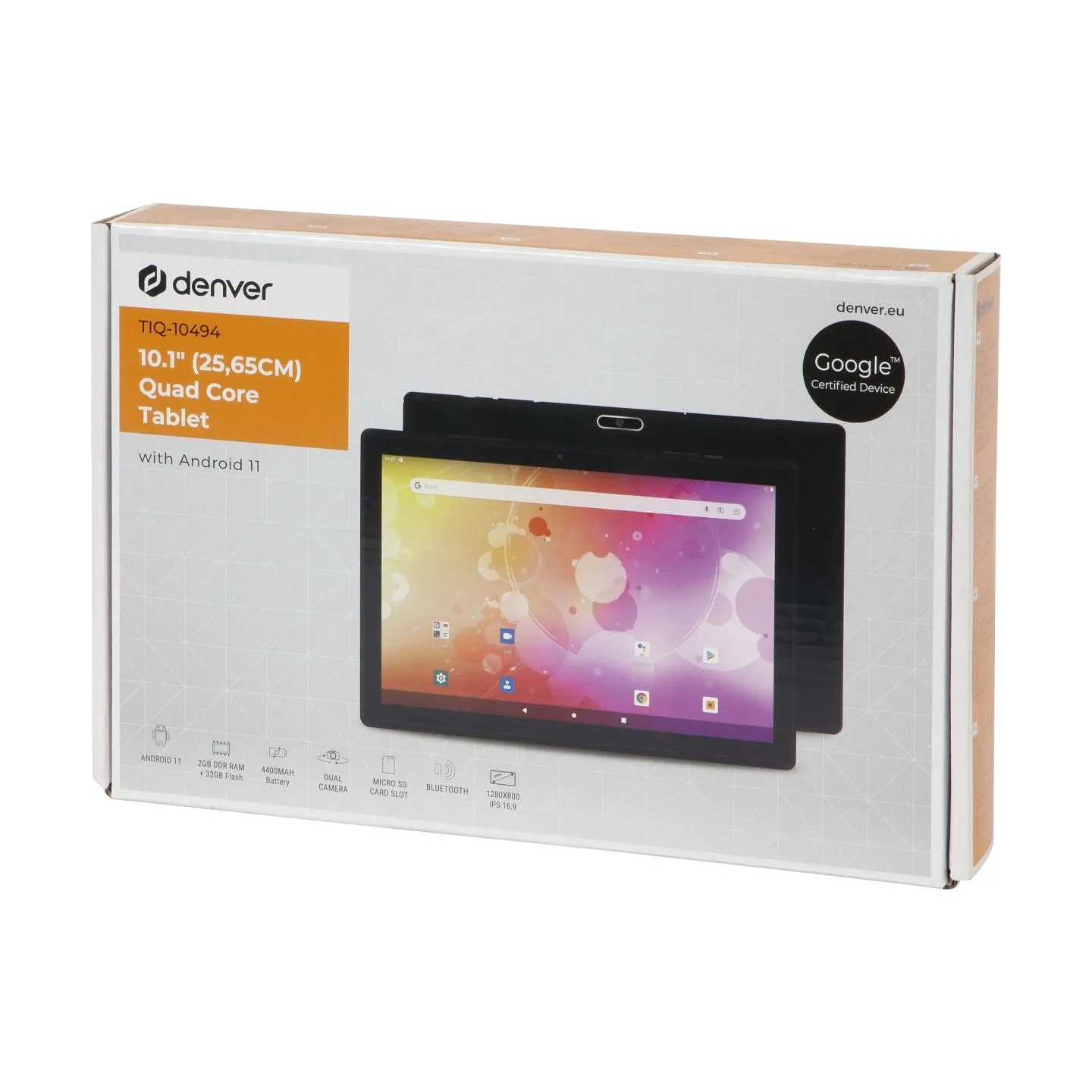 Denver TIQ-10494 10.1/32GB/2GB/WI-FI/Android11/Black
