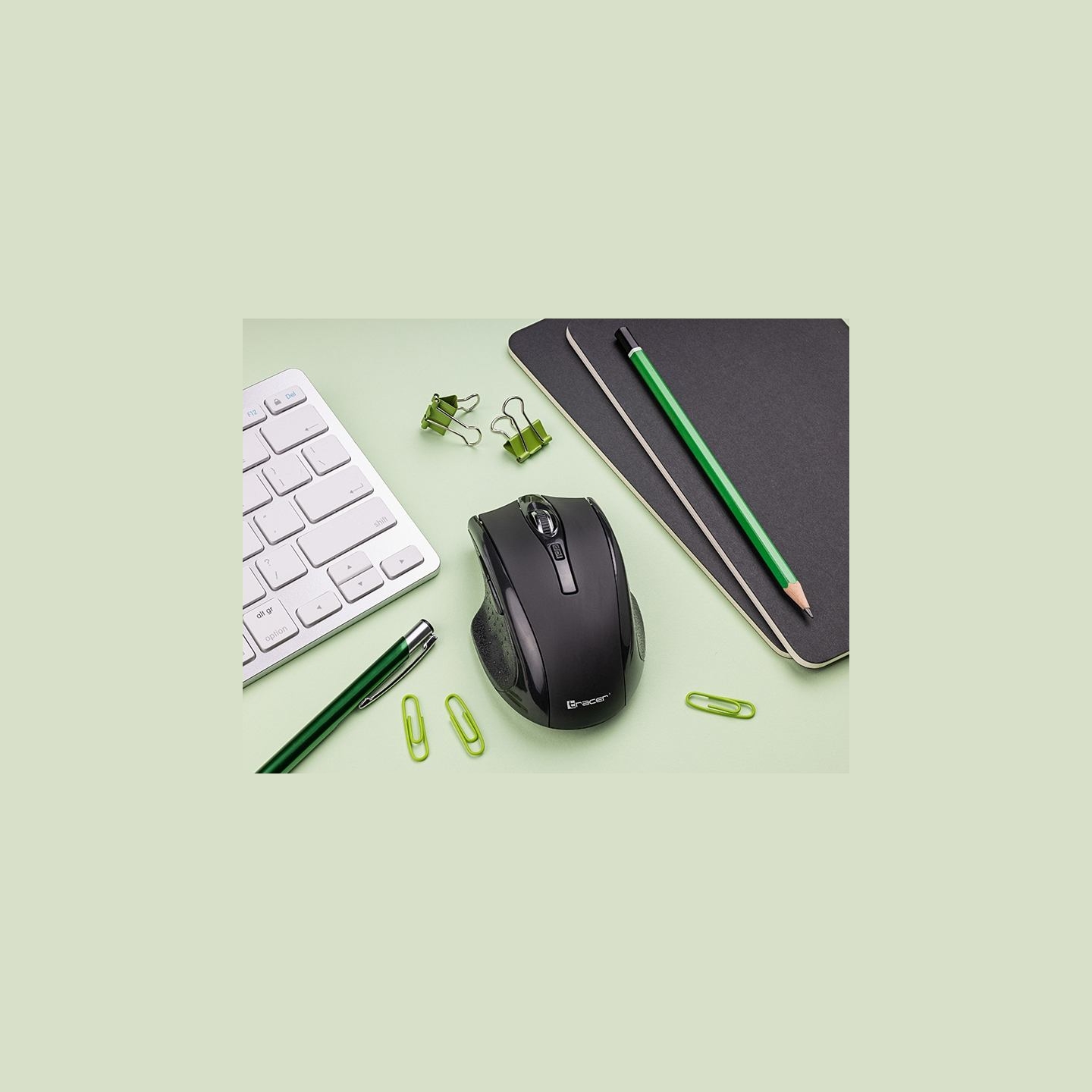 Tracer 47432 Wireless Optical Mouse RF 2,4Ghz/BT Black