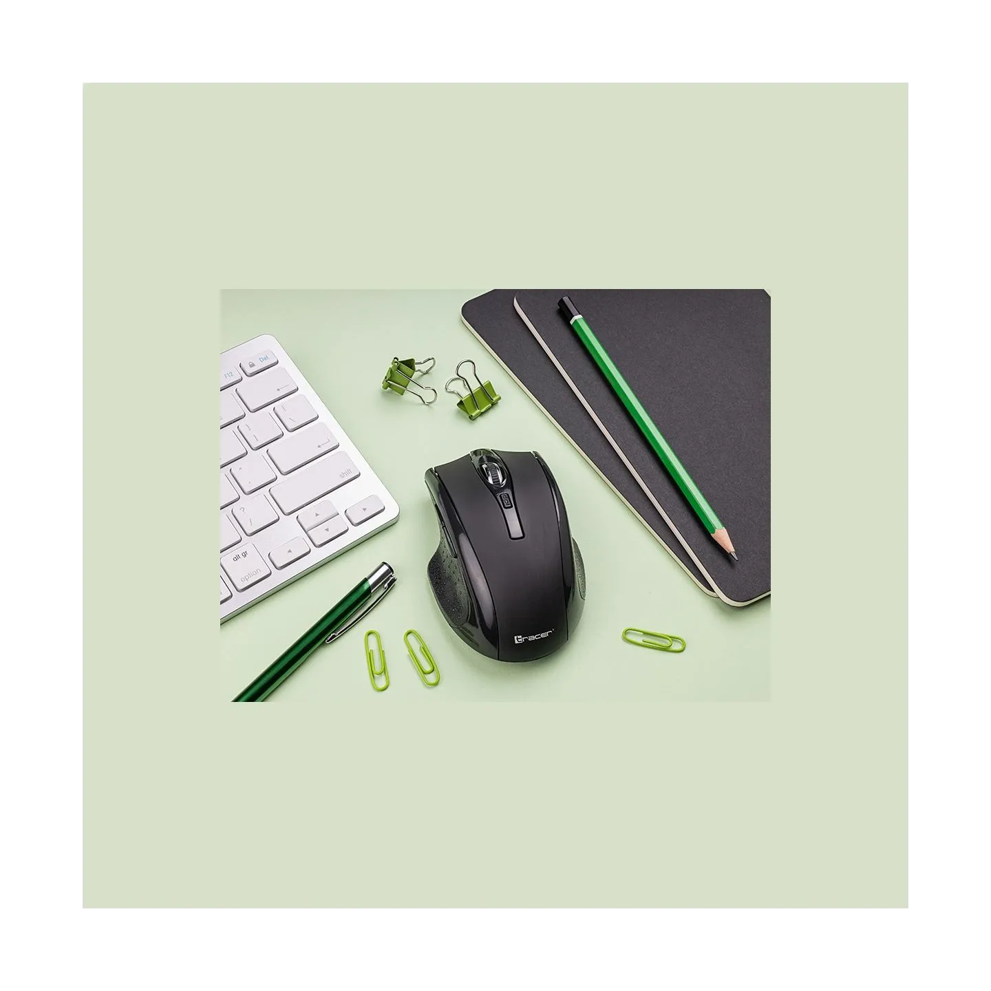 Tracer 47432 Wireless Optical Mouse RF 2,4Ghz/BT Black