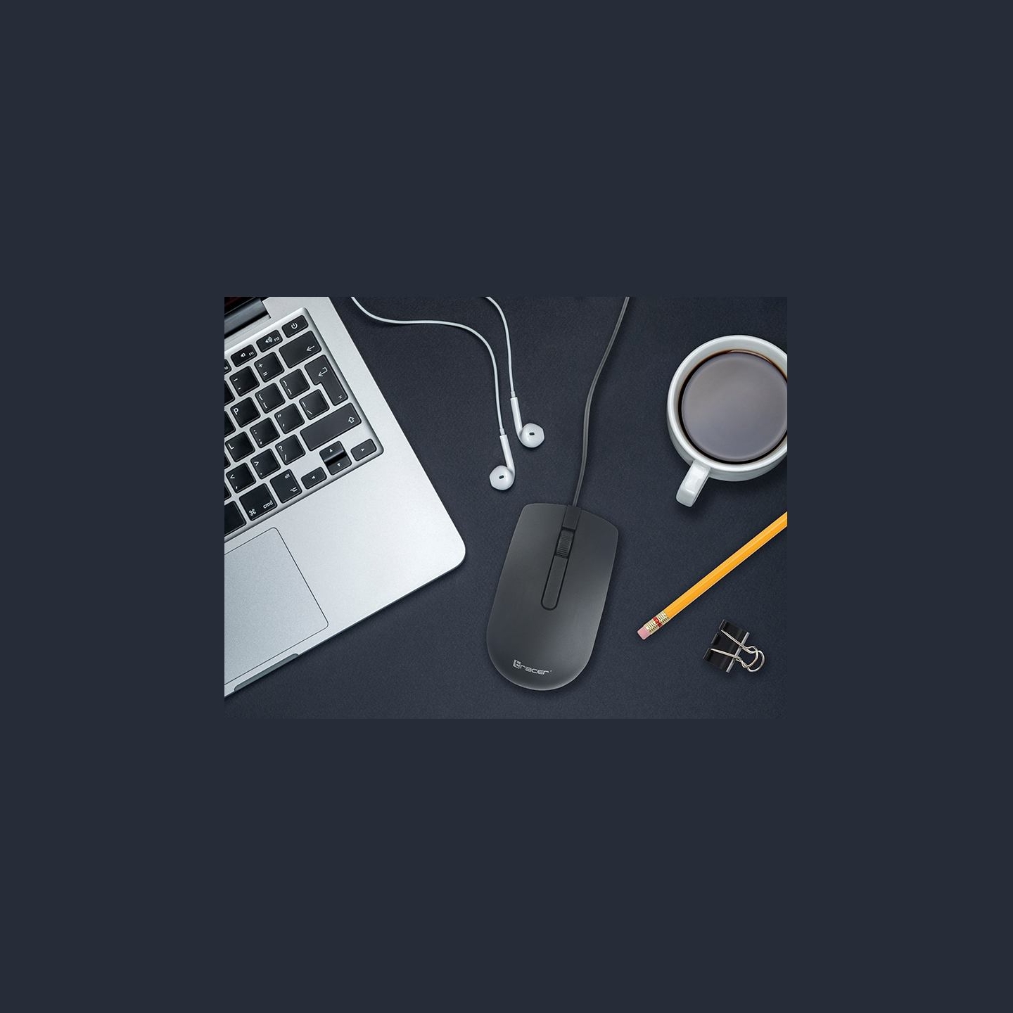 Tracer 47433 Wireless Optical Mouse Offi Black
