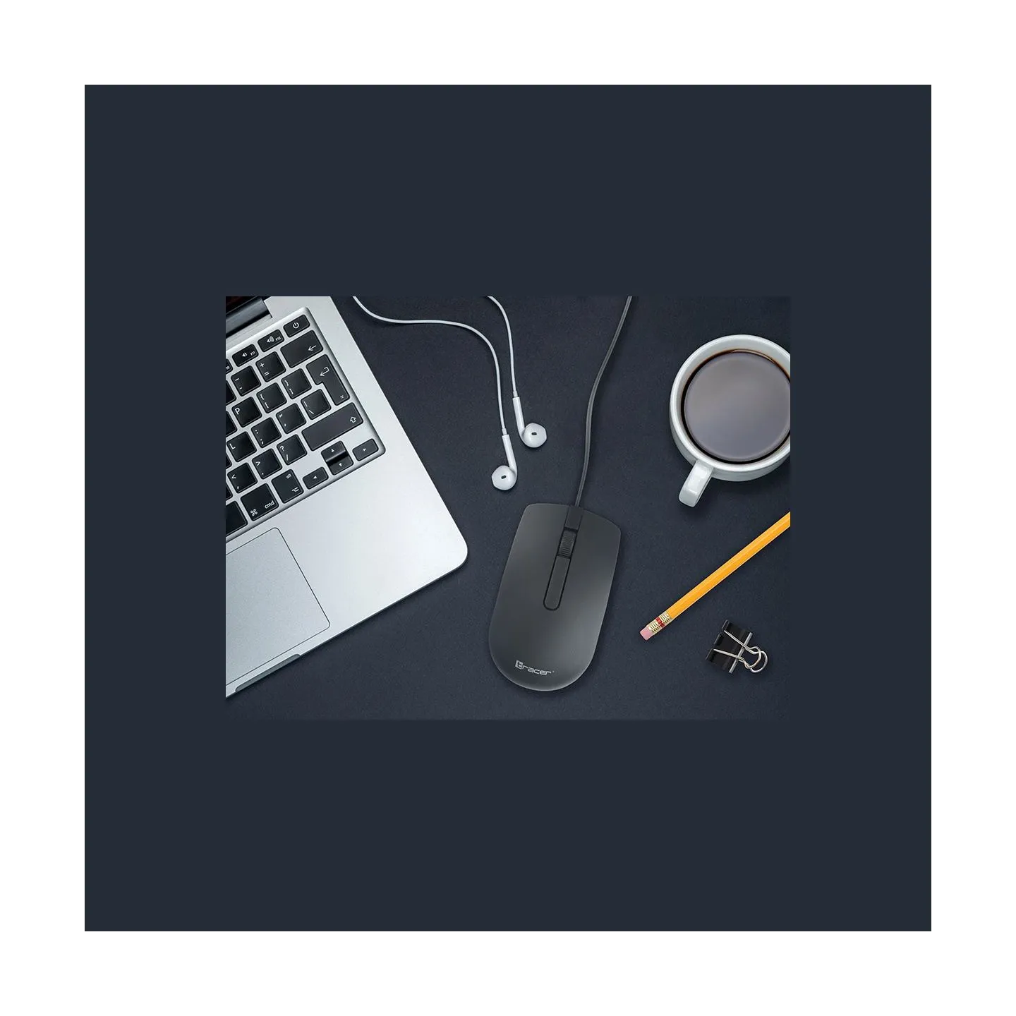Tracer 47433 Wireless Optical Mouse Offi Black
