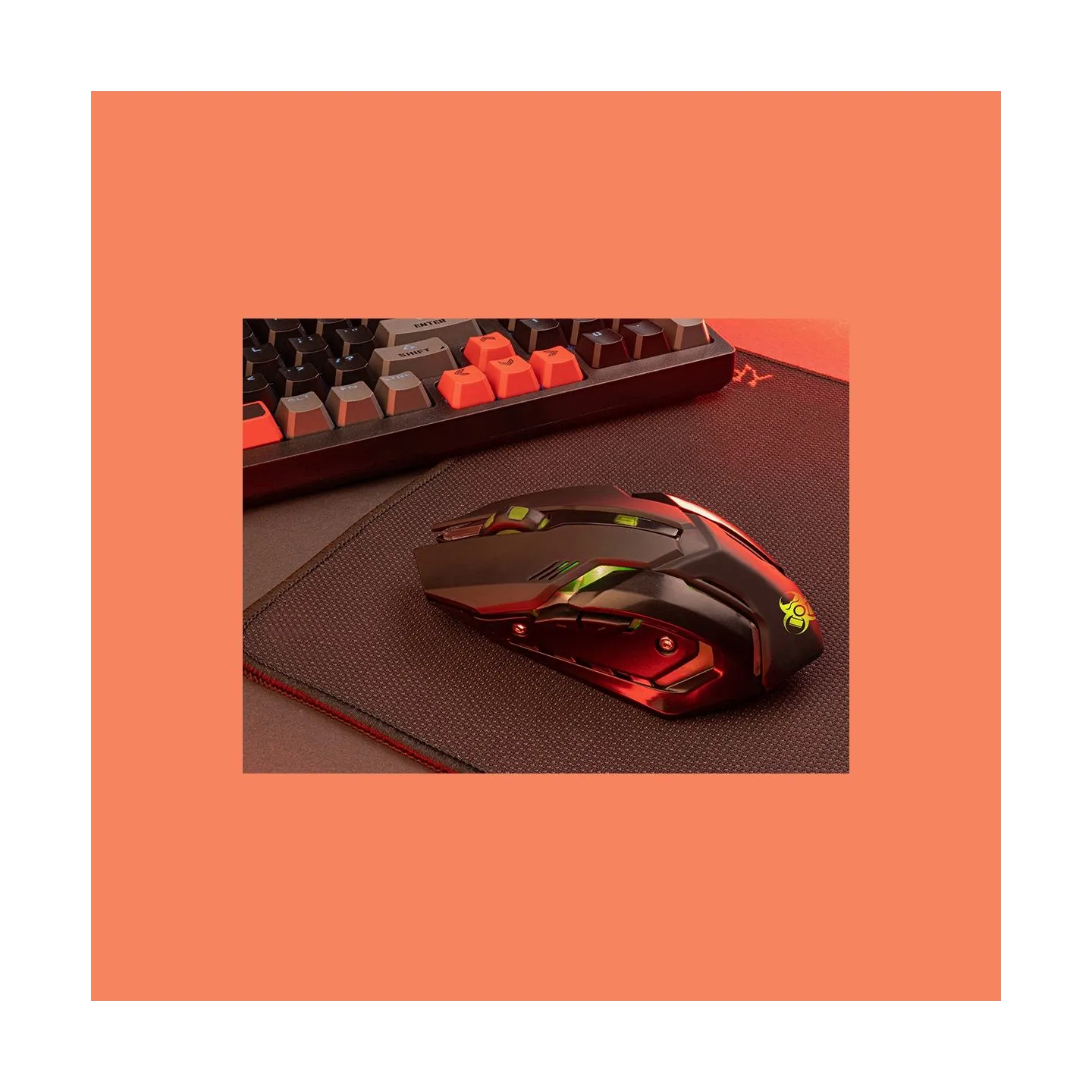 Tracer 47430 Rocky RF 2,4Ghz/BT Wireless Gaming Mouse Black