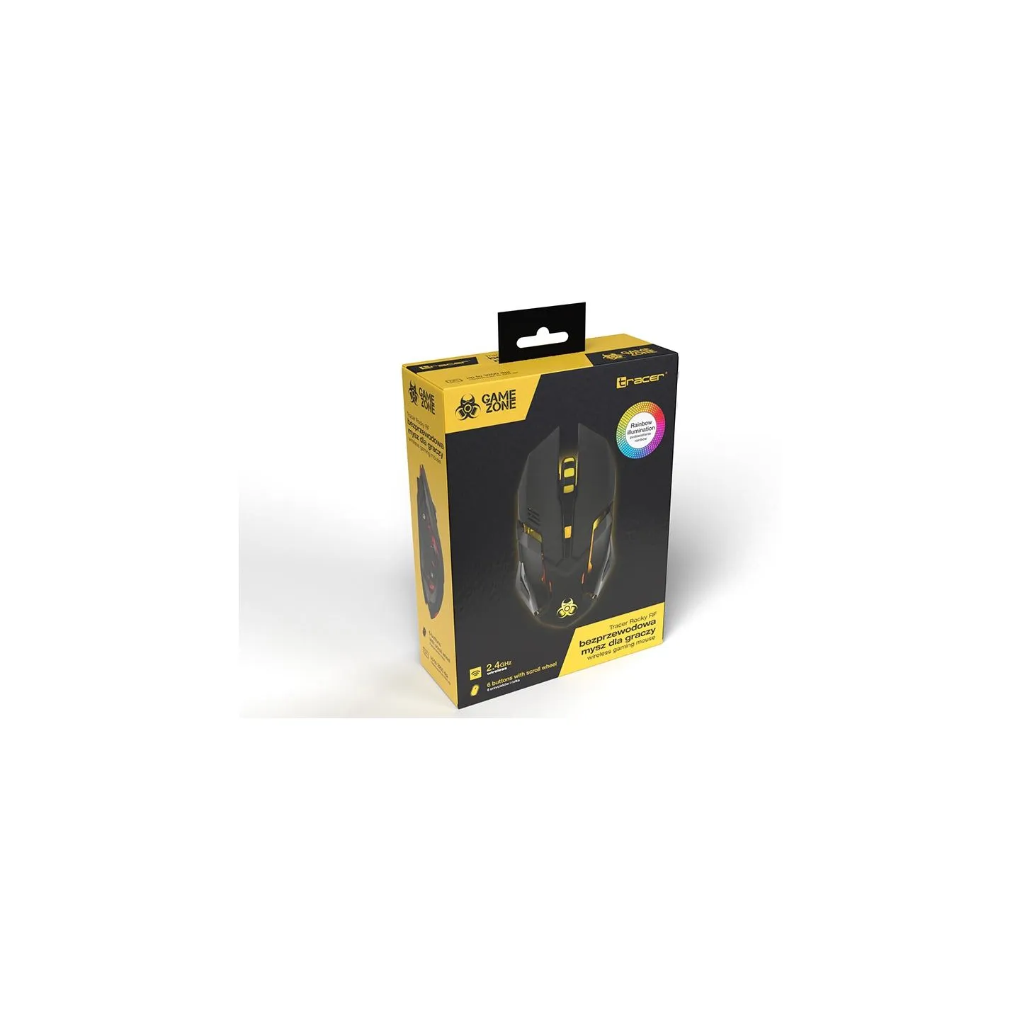 Tracer 47430 Rocky RF 2,4Ghz/BT Wireless Gaming Mouse Black