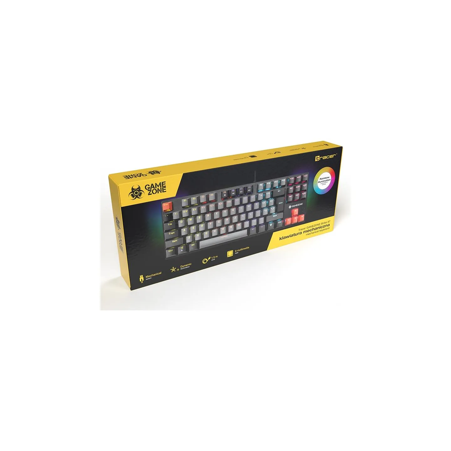 Tracer 47373 Gamezone Strike 87 Mechanical Keyboard