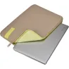 Case Logic 4699 Reflect Laptop Sleeve 15,6 REFPC-116 Plaza Taupe/Sun-Lime