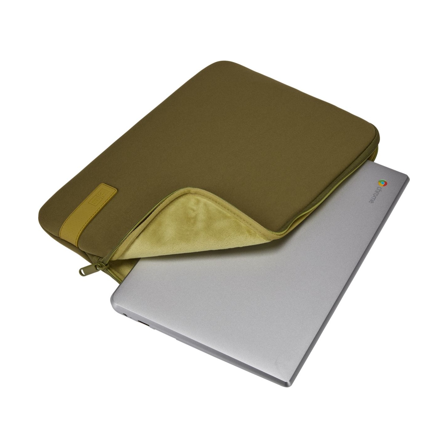 Case Logic 4701 Reflect Laptop Sleeve 15,6 REFPC-116 Capulet Olive/Green Olive