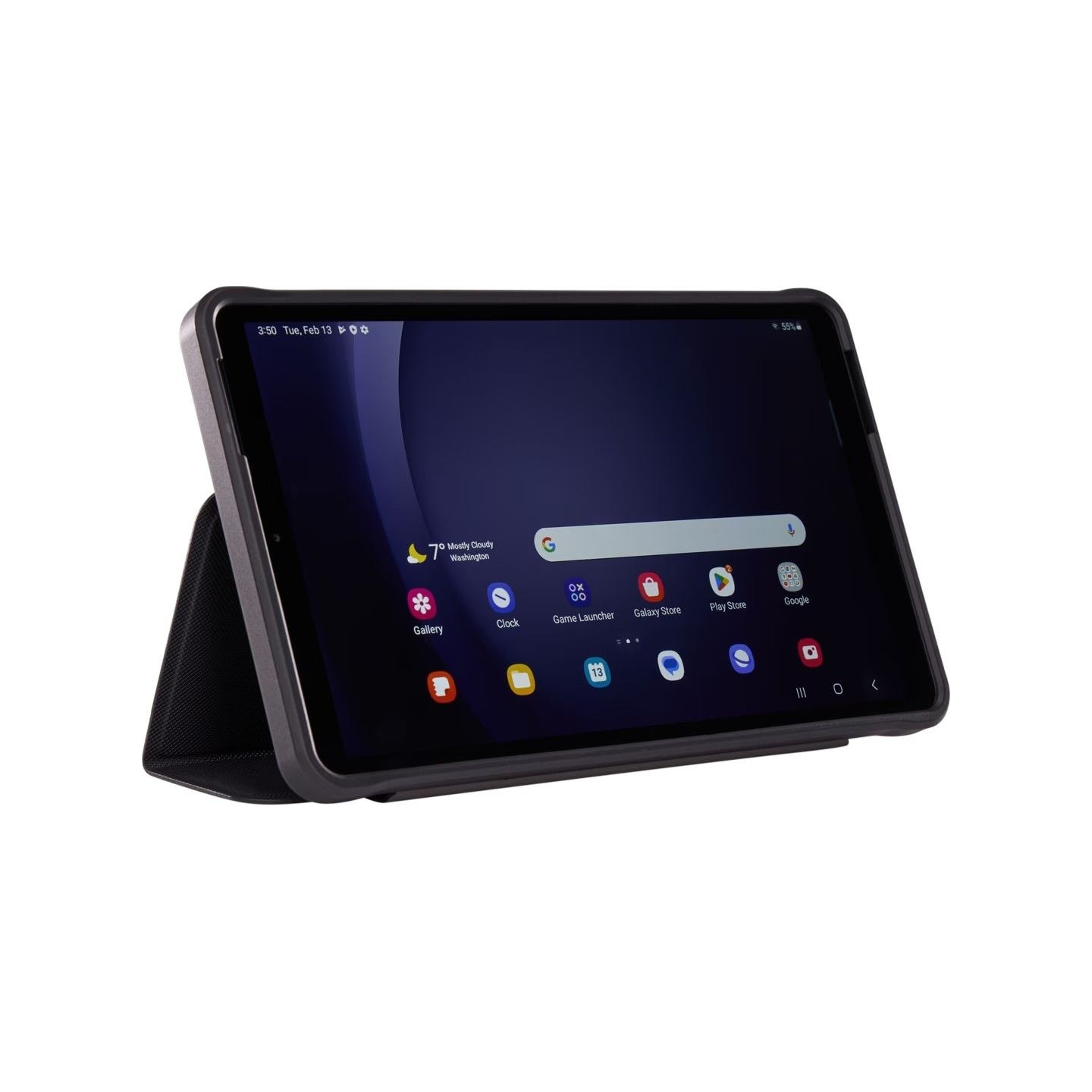 Case Logic 5182 SnapView Samsung Galaxy Tab A9 8.7 case CSGE-2196 Black