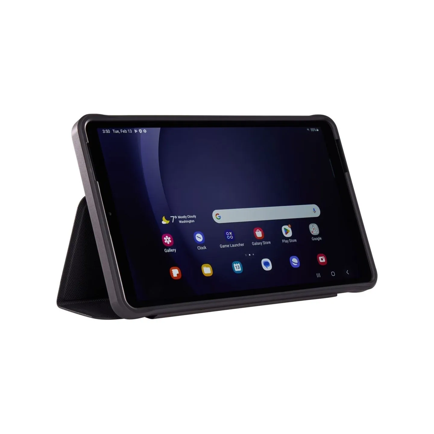 Case Logic 5182 SnapView Samsung Galaxy Tab A9 8.7 case CSGE-2196 Black