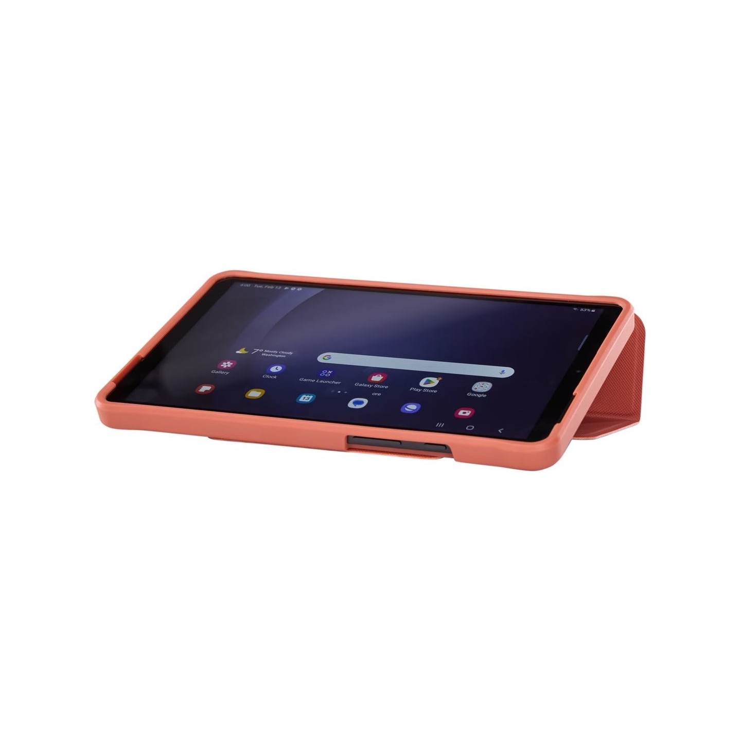 Case Logic 5184 SnapView Samsung Galaxy Tab A9 8.7 case CSGE-2196 Sienna Red