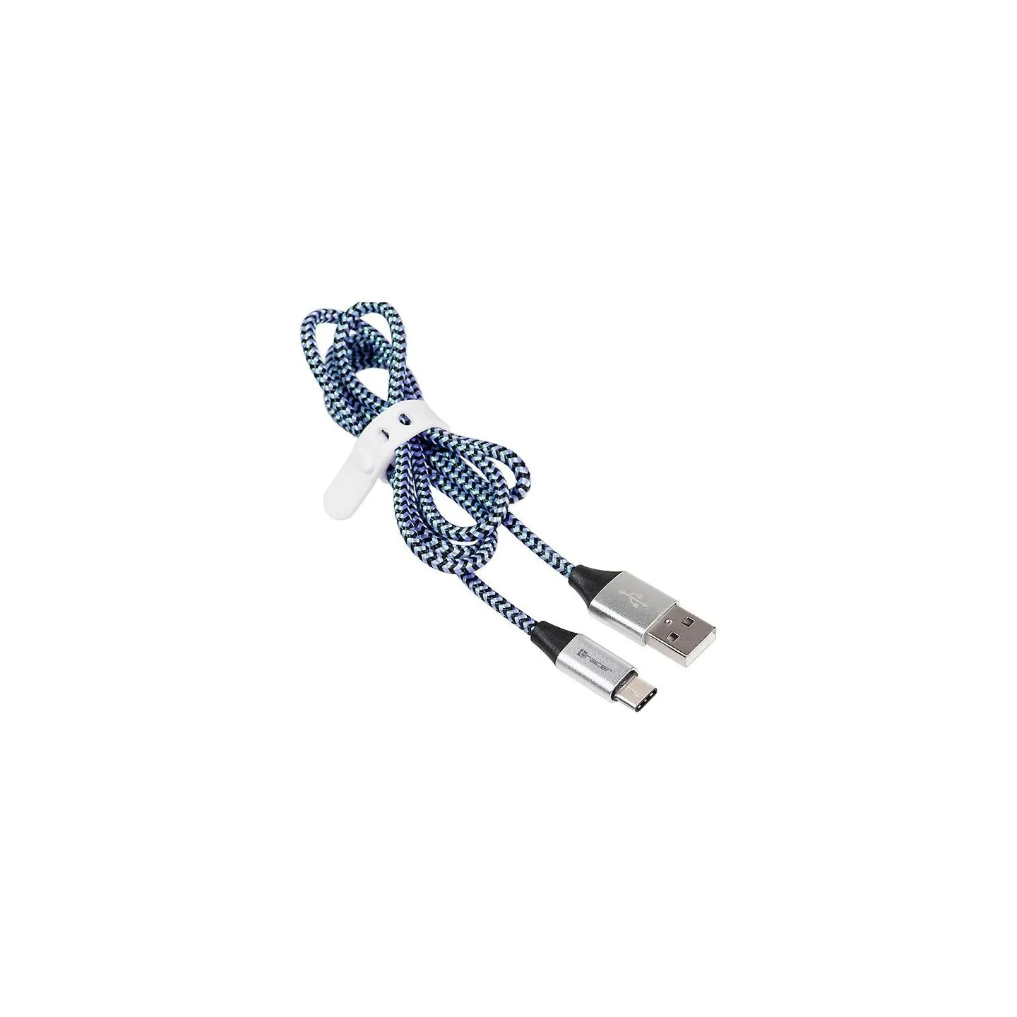 Tracer 46266 USB 2.0 Type C A Male 1m Black Blue