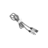 Tracer 46265 USB 2.0 Type C A Male 1m Black Silver