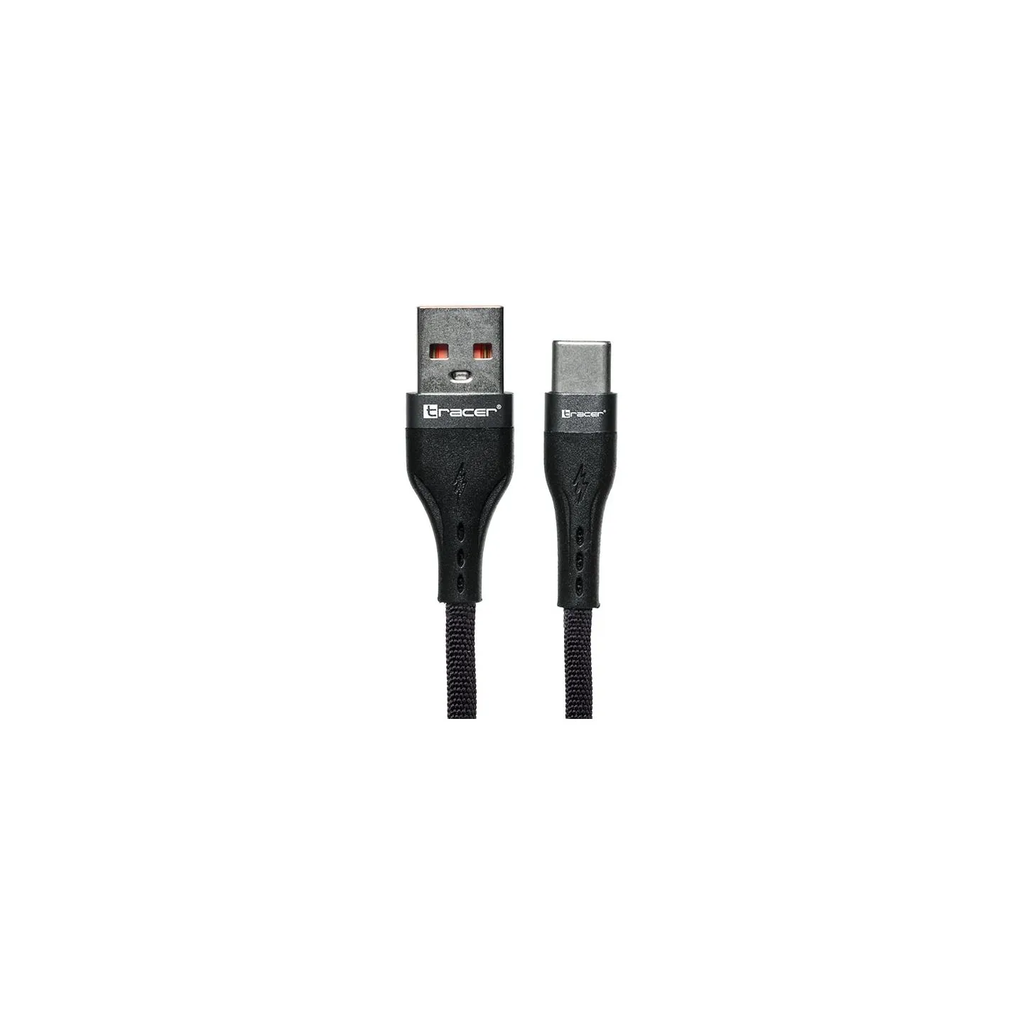 Tracer 47486 USB A - USB C  M/M 1m  Cable Black