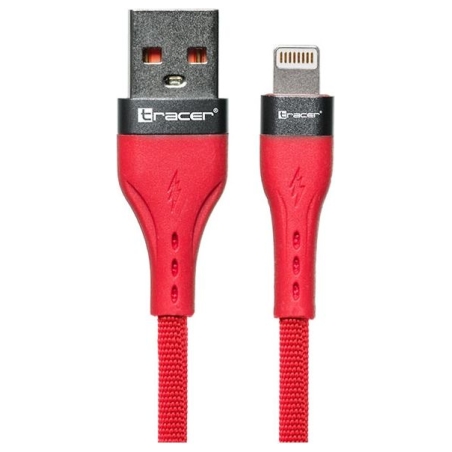 Tracer 47492 USB A - Lightning M/M 1m  Cable Red