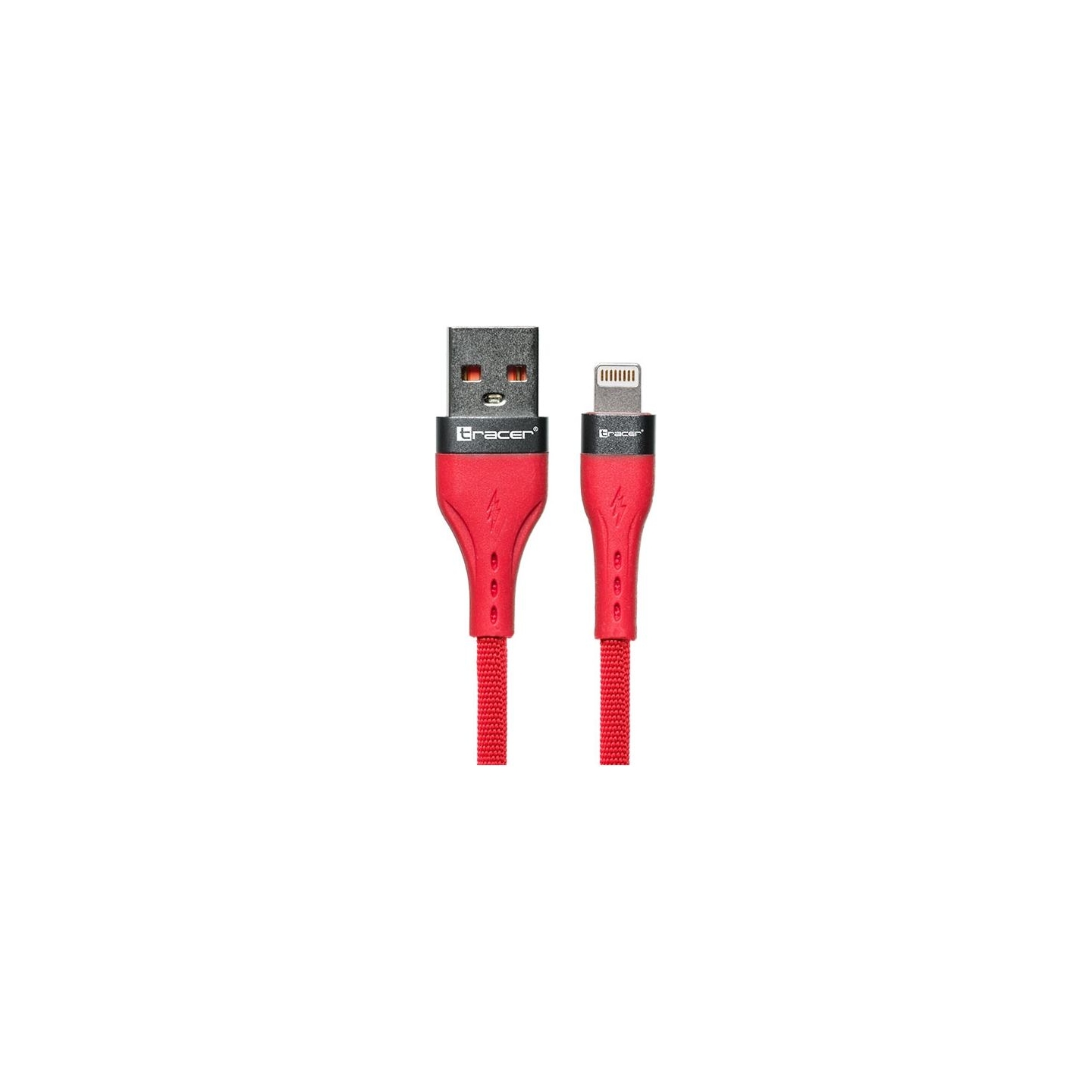Tracer 47492 USB A - Lightning M/M 1m  Cable Red