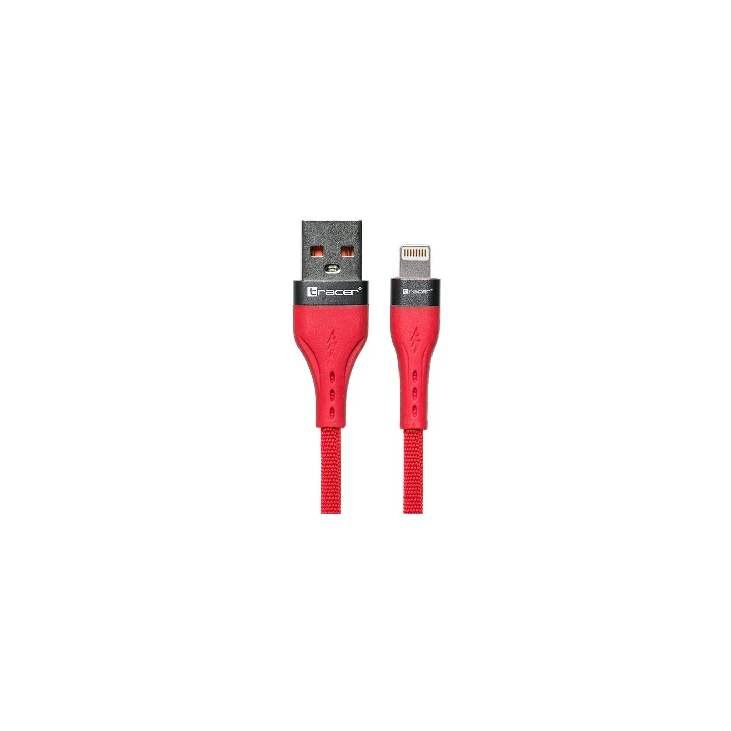 Tracer 47492 USB A - Lightning M/M 1m  Cable Red