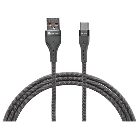 Tracer 47487 USB A - Type C M/M 1m  Cable Grey