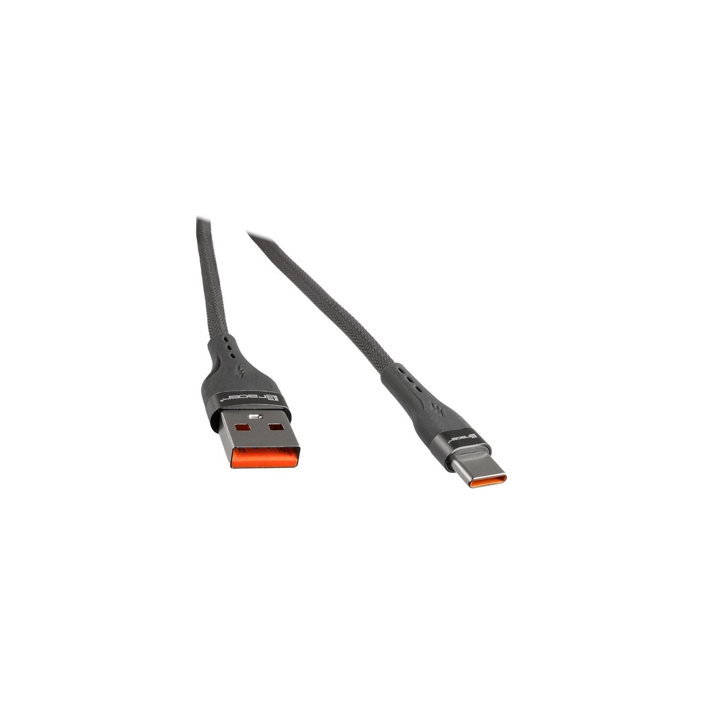 Tracer 47487 USB A - Type C M/M 1m  Cable Grey