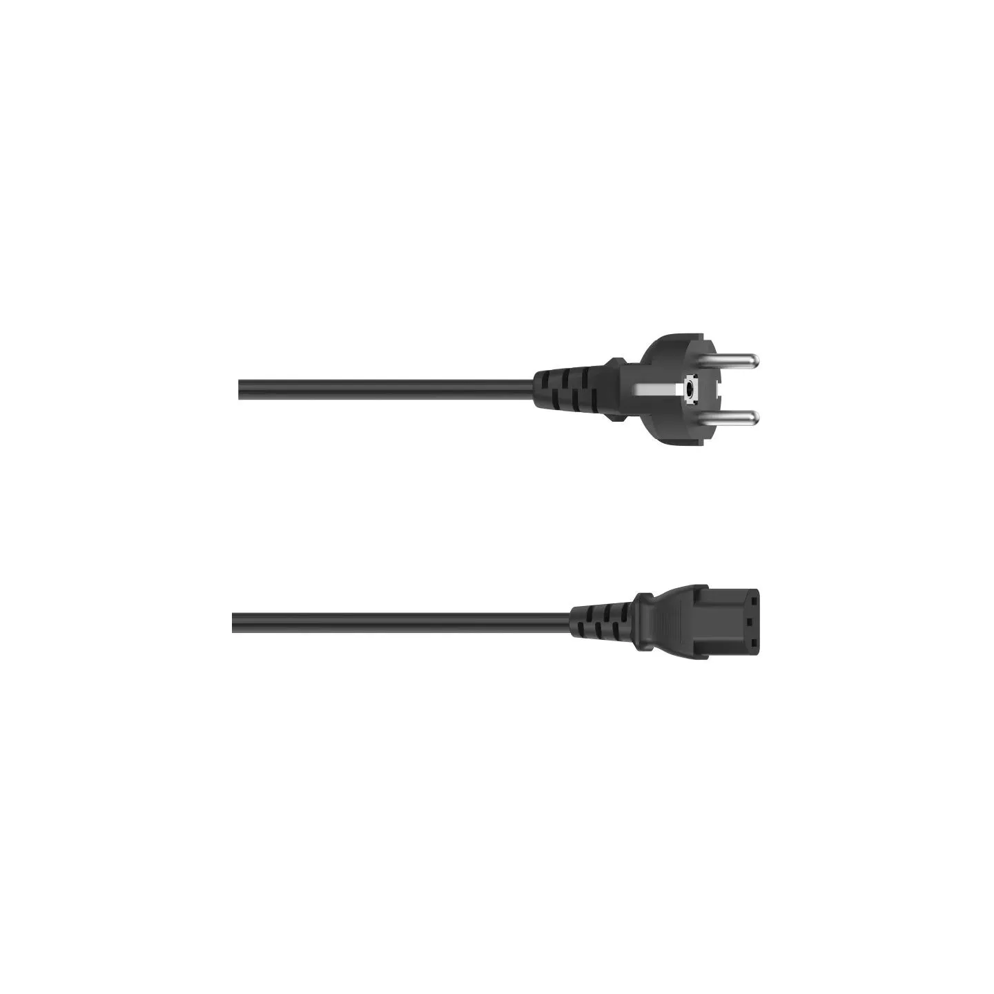 Hama 00200738 Power cord, Plug with Earth Contact 3-pin 2.5m
